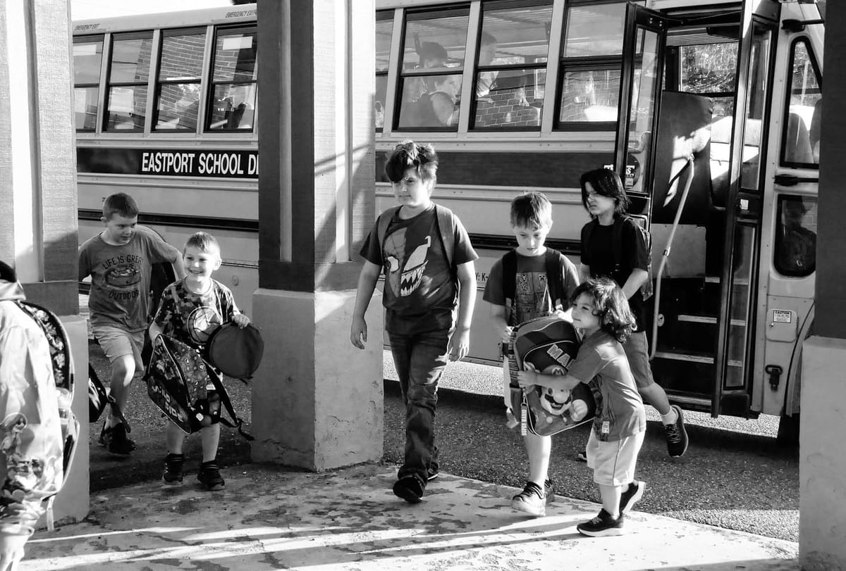 HEADING BACK TO SCHOOL