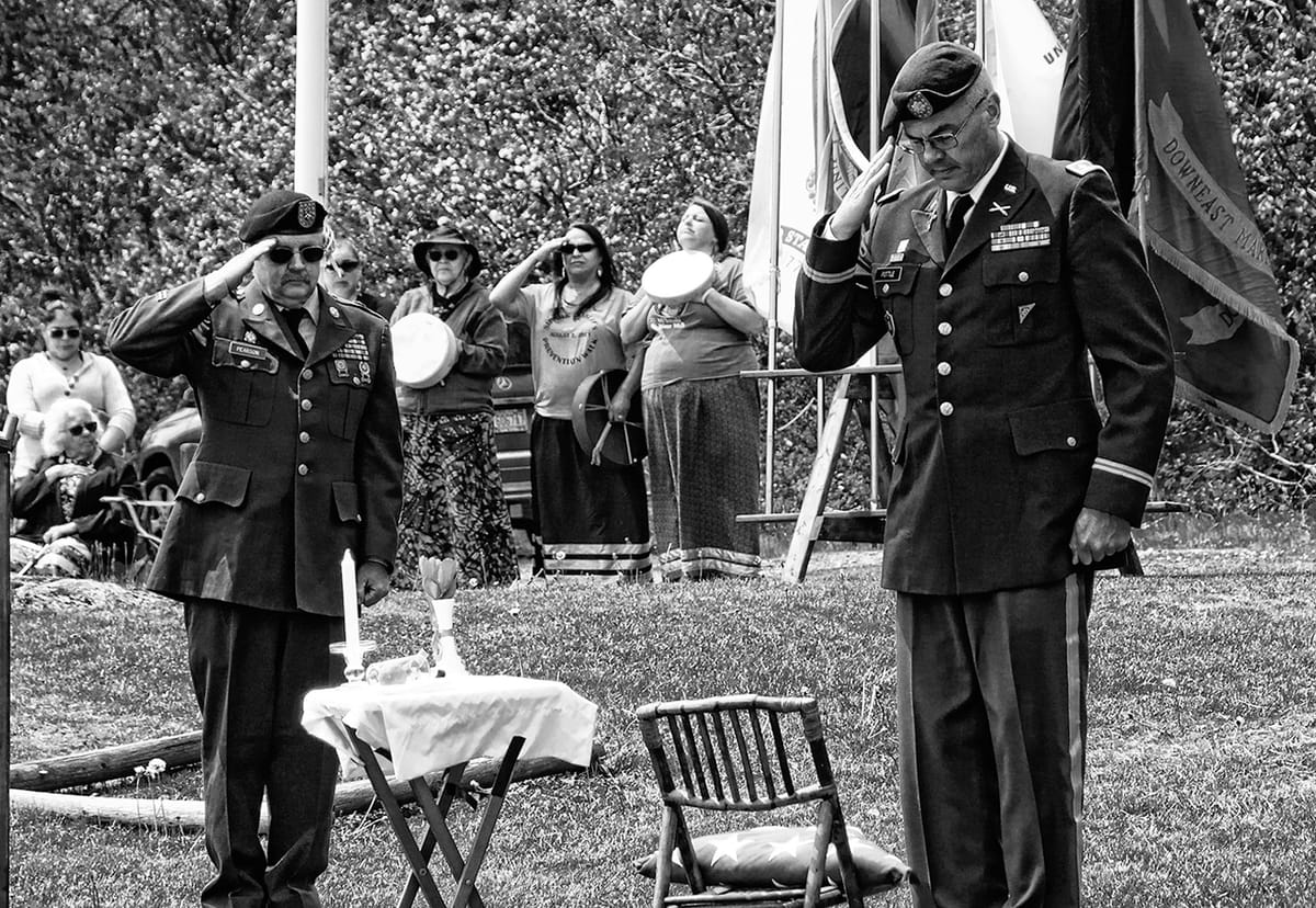 SALUTING