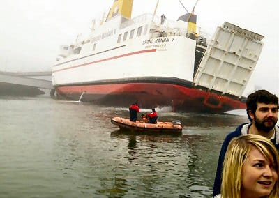 RUNNING AGROUND