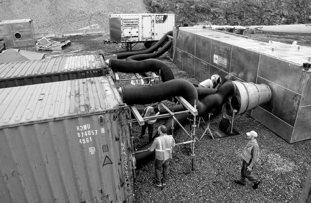 TWO CONTAINERS