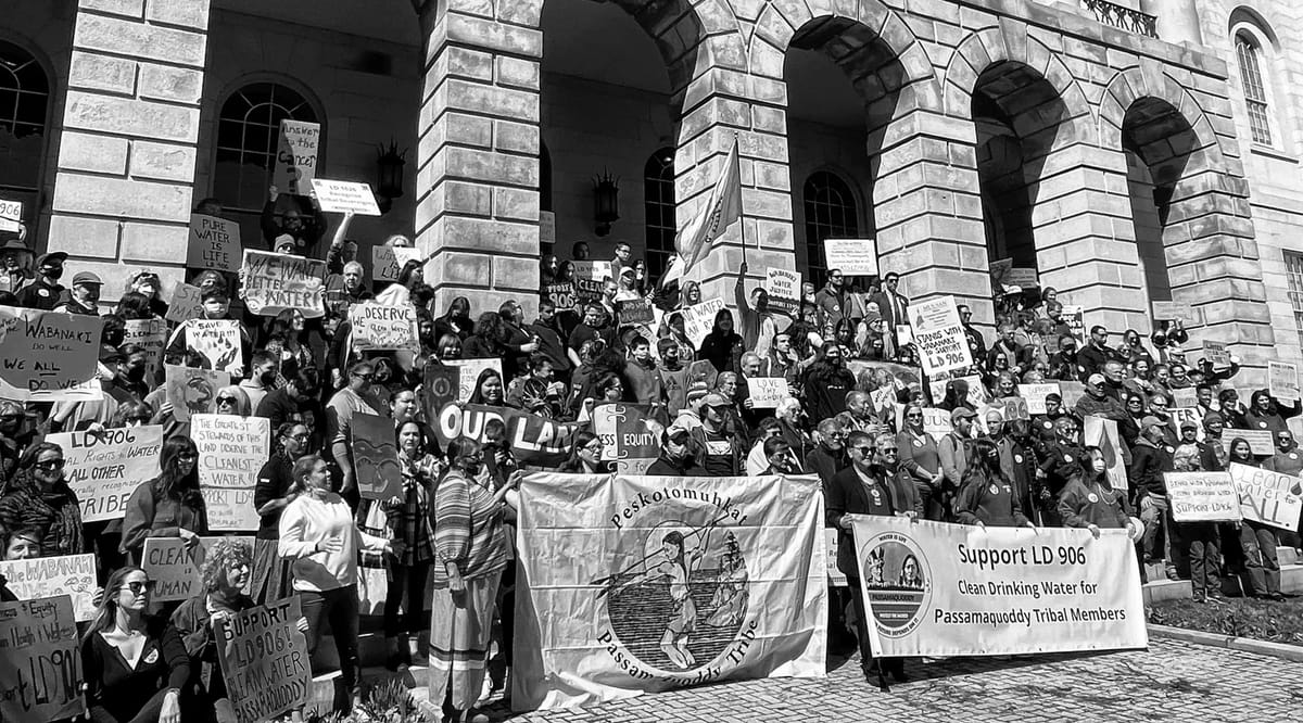 AT A RALLY