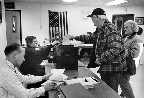 CASTING THEIR VOTES
