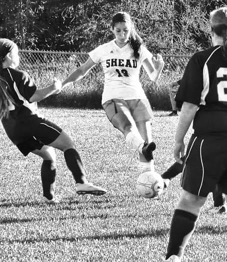 SCORING A GOAL is Shead High School Tigerette Kaylah Kilby, during a game against Narraguagus on September 14. Shead won 3-1 and now has a 6-0 record. (Don Dunbar photo) Subscribe to Quoddy 
